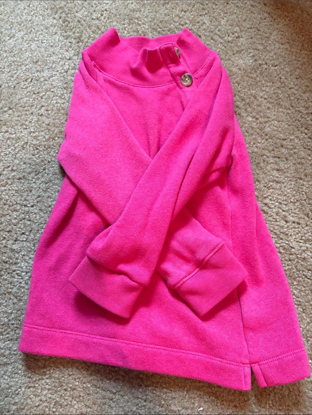 Crewcuts Hot Pink Pullover Sweatshirt